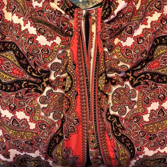 London times multicolored dress, size 10 - Picture 2 of 2